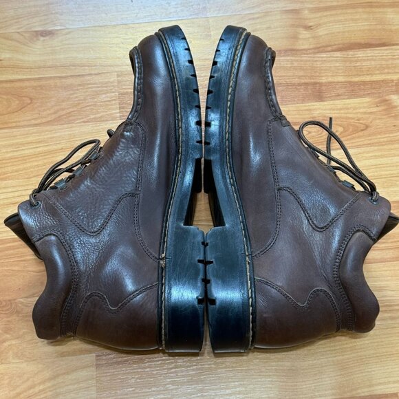 Johnston & Murphy Brown Leather Mens Hiking Boots Size 12 - Picture 6 of 8